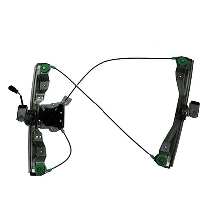 TRQ Driver & Passenger Side Power Power Window Regulator & Motor Assembly - style: WRA50448