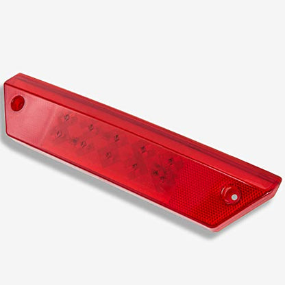 LED Tail Light for Ranger 900 800 700, Rear Taillight Compatible With Polaris Ranger 500 700 800 900 2009-2016 Replacement OEM Part# 2411099 Brake Stop Light Accessories（2411099-Red） - color: 2411099-Red
