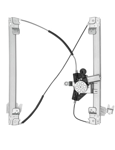 Front Driver Side Power Window Regulator with Motor - size: 751-980