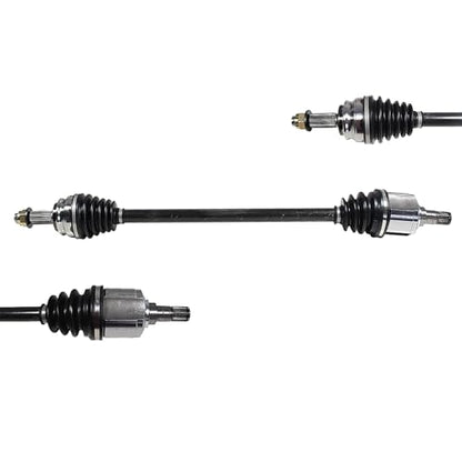 Front CV Axle Shaft Assembly Compatible with Jeep Patriot 2017-2007, 2.0L Automatic CVT Trans FWD (Front Wheel Drive), Left and Right Front CV Joints, Sport Latitude North Sport Utility - size: B2CV029-Patriot