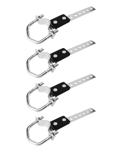 4Pcs Universal Exhaust Hanger (1-1/2"-2.36"/3.81cm-6cm) - size: 4Pcs