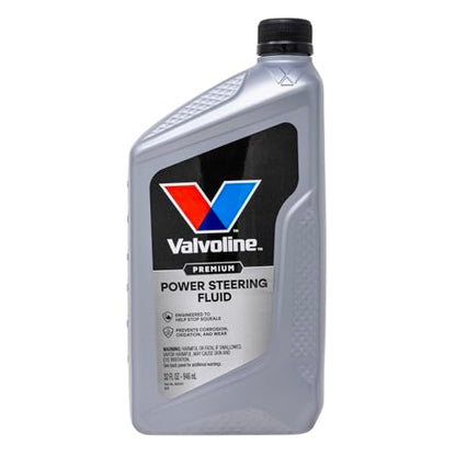 Valvoline Power Steering Fluid, Maintains Performance & Condition, Prevents Squealing, Inhibits Wear & Oxidation, Meets GM 1050017, Chrysler 5931 & Ford M2C195-A, 32oz - size: 32 fl oz