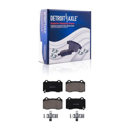 Detroit Axle - Brake Kit Replacement for 05-10/12-14/23 Chrysler 300 - size: 8PR53463/KIT