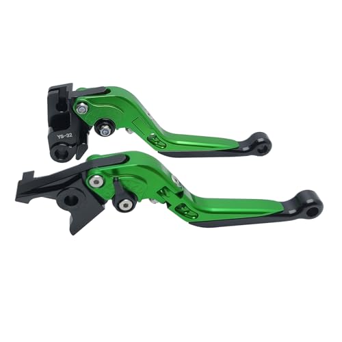 Brake Clutch Levers Replacement for Kawasaki Ninja 650 Z650 17-25 - color: Green