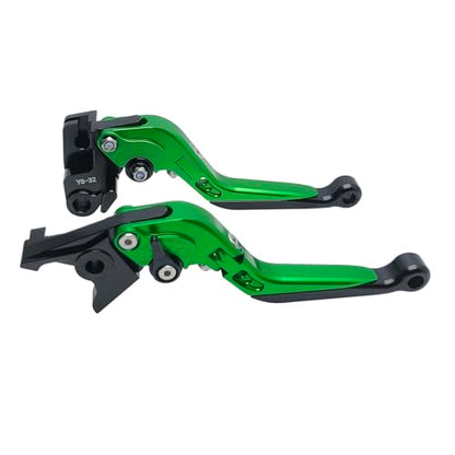 Brake Clutch Levers Replacement for Kawasaki Ninja 650 Z650 17-25 - color: Green