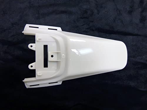 RedCap CRF50 Body Fender Kit for Compatible with XR50 XR 50 CRF 50 SDG SSR Pit Dirt Motor Trail Bike Black with Bolt Work Fairing Plastic 50cc 70cc 90cc 110cc Pit Dirt Bike 7 piece (White)