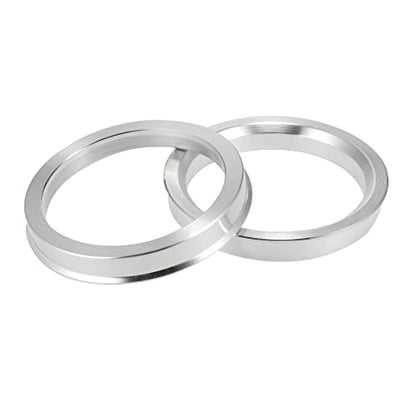 X AUTOHAUX 4pcs Aluminium Alloy Hub Centric Rings Wheel Bore Center Spacer - size: 60.1mm