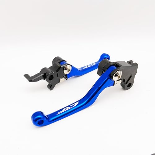 OEM Replacement Brake/Clutch Levers Compatible with Honda CRF450L (2019-20) & CRF450RL (2021-25) - Dirt Bike Adjustable Lever Set, 6061-T6 Aluminum (Blue_Glossy) - color: BLUE_Glossy