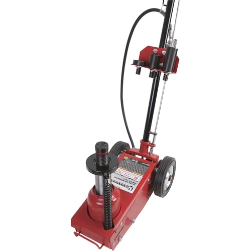 Strongway 35-Ton Quick Lift Air/Hydraulic Service Floor Jack - size: 35 Ton