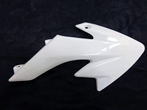 RedCap CRF50 Body Fender Kit for Compatible with XR50 XR 50 CRF 50 SDG SSR Pit Dirt Motor Trail Bike Black with Bolt Work Fairing Plastic 50cc 70cc 90cc 110cc Pit Dirt Bike 7 piece (White)