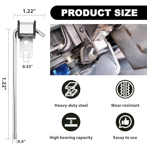 Exhaust Hanger Kit 10PC Universal Weld-On 10" & 7.6" Rods - size: 10-Pack Universal Exhaust Hanger Kit
