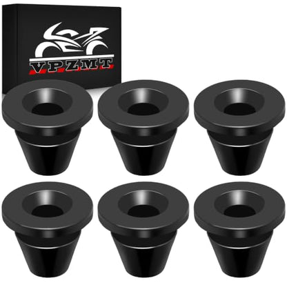 6x Rubber Side Cover Grommets for Harley Touring - size: 2008-2025