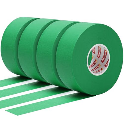 4 Pack Masking Tape 36mm×50m Automotive Refinish Masking Tape for Car - size: 36mm