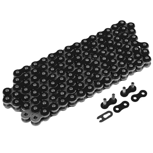 Replacement for Black Drive Chain and Sprocket Kit for Yamaha XV250 V-Star 250 2008-2018 Mod-C26C-58499