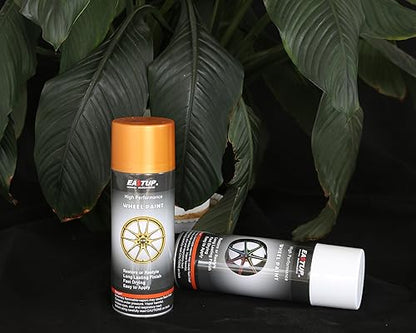 Premium Crimson Gold Metallic Wheel Paint - Brilliant Finish, High Durability, Fade-resistant, Quick Drying Rim Coating - color: #05-Crimson Gold