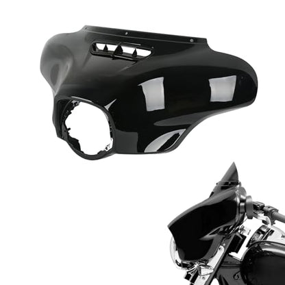 TCMT Outer Fairing Fit For Harley Touring 2014-2025 Electra Glide Street Glide Special Ultra Limited Tri Glide models - color: Vivid Black Outer Fairing