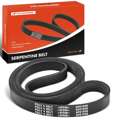 A-Premium Serpentine Belt 6-Rib 77 In