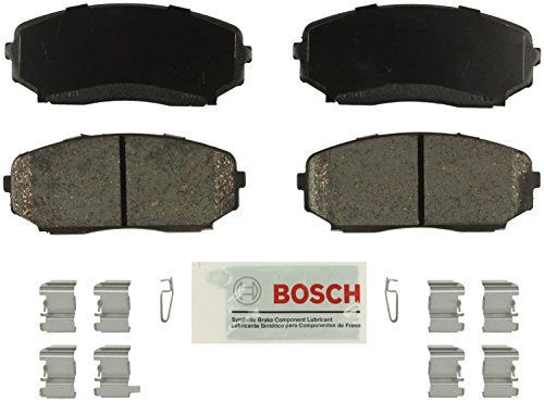BOSCH BE1258H Blue Ceramic Disc Brake Pad Set with Hardware - Front
