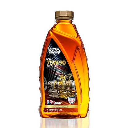 SAE 75W-90 Full Synthetic Gear Oil API GL-4 1 Quart - size: 1 Quart