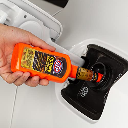 STP Octane Booster, Bottled Fuel System Cleaner Restores Lost Power and Acceleration, 5.25 Oz, (Pack of 2) - size: 5.25 Fl Oz (Pack of 2)