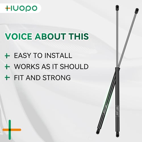 HUOPO SE263P120 26 inch 120lb Gas Struts for Tonneau Cover, 2 Pack