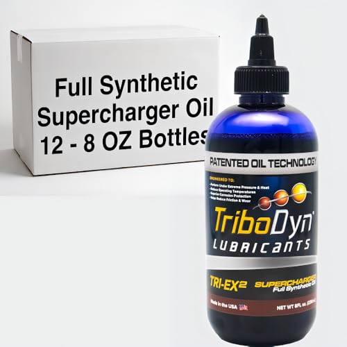 Ceramic Supercharger Oil 50W Full Synthetic -12-8 OZ Bottles - size: Case of 12 8 OZ Bottles