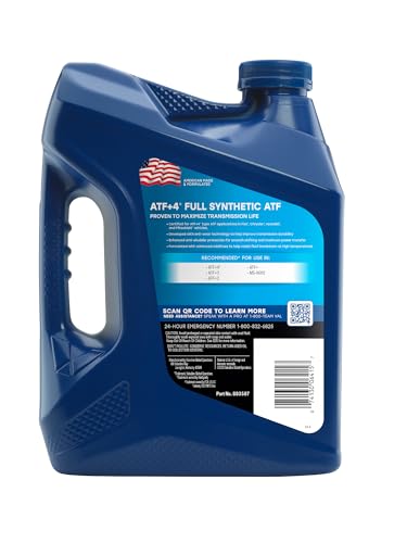 Valvoline ATF 4 Full Synthetic Automatic Transmission Fluid 1 Gallon…