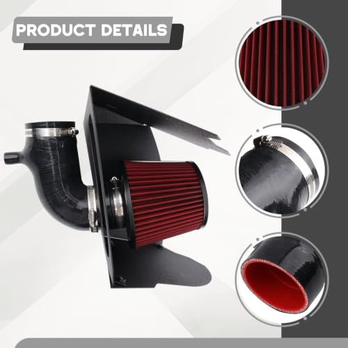 Cold Air Intake System for 2015+ Audi A4/A5 B9 2.0T TFSI Engine - size: 15+ Audi A4/A5 B9 2.0