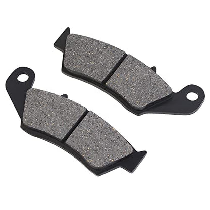 AHL Front and Rear Brake Pads Set Compatible with Yamaha YZ426F YZ426 F 2000-2002 YZ250F WR250F (4T) 2001-2002 WR426F WR426 F 2001-2002(Semi-metallic) - size: Semi-metallic