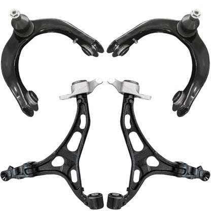 Detroit Axle - 4pc Front End Control Arms for 11-15 Dodge Durango - size: 4C48179/4PC