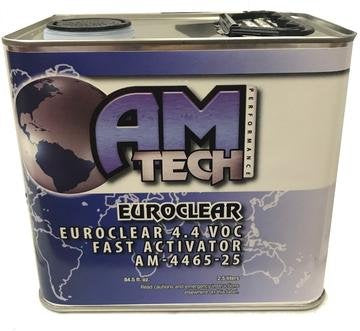 Amtech AM-4400-5 4.4 VOC EuroClear Advanced European Technology Clearcoat Kit/W Activator (AM-4485 SLOW)