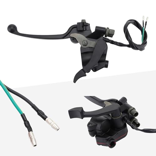 GOOFIT 7/8" Brake Lever Greaser Thumb Throttle Assembly Replacement for Taotao Alpha Baja Kazuma ATV Go Kart