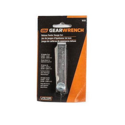 GEARWRENCH 32 Blade Deluxe SAE/Metric Feeler Gauge | 161D