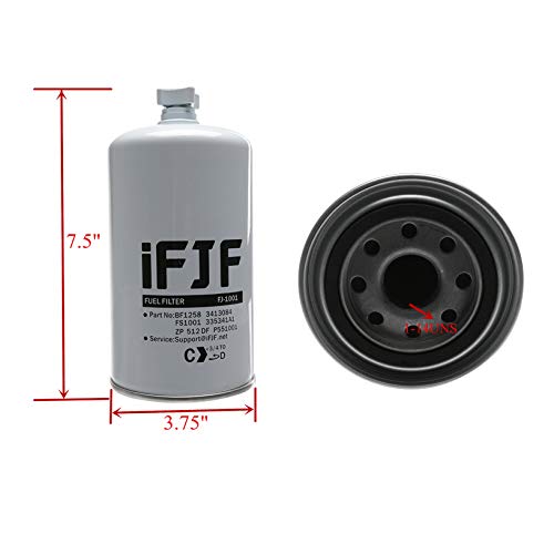iFJF FS1001 FF3003 Fuel Filter Replacement for Titanium/Platinum Diesel
