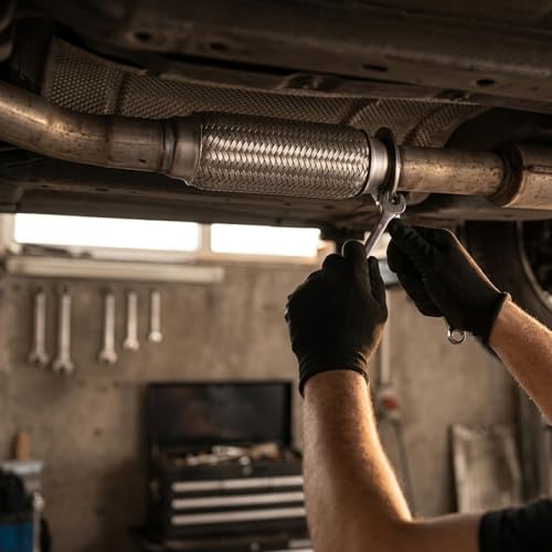 Exhaust Flex Pipe 2 Inch, Stainless Steel Flexible Exhaust Pipe