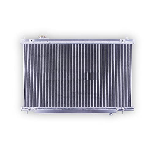 Full Aluminum Radiator for 2003-2007 03 04 05 06 07 Infiniti G35 Base Journey Sport X 3.5L V6 3498CC MT/AT FI ASP. N VQ35HR VQ35DE GAS Engine Radiator - size: 49