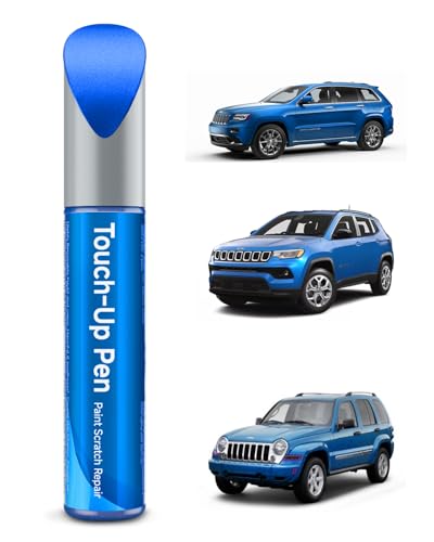 Touch Up Paint Compatible with Jeep Exact Match Touch Up Paint Car Scratch Repair (Hydro Blue/Laser Blue Pearl(PBJ/MBJ) Compatible with Cherokee/Compass/Liberty) - color: Hydro Blue/Laser Blue Pearl(PBJ/MBJ) Compatible with Cherokee/Compass/Liberty