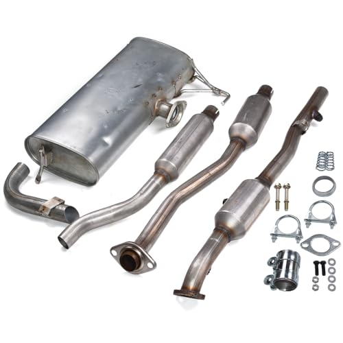 Exhaust Muffler Catalytic Fit for Lancer 2009-2011 AWD 2.4L/2.0L