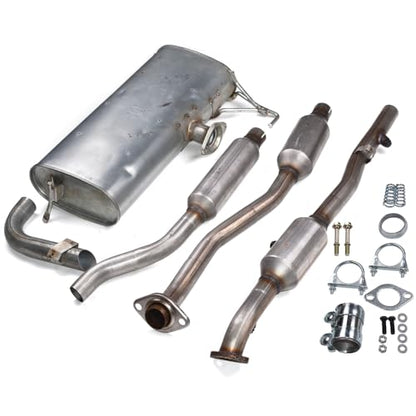 Exhaust Muffler Catalytic Fit for Lancer 2009-2011 AWD 2.4L/2.0L