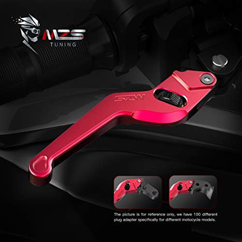 MZS Black Motorcycle Brake Clutch Levers for ZX4R ZX4RR ZX400 2023-2026 - color: Black, size: ZX4R/ZX4RR/ZX400