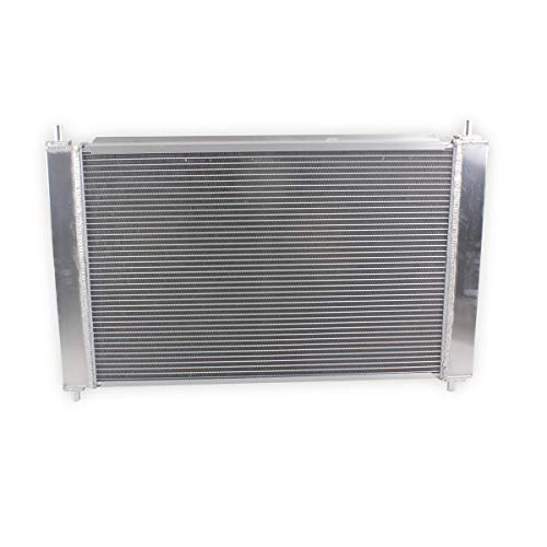 3 Row Core Full Aluminum Radiator Fan Shroud(2X12 Inches Dia.) Cover 1997-2004 for Fo r d Mu s tang GT/SVT V8 4.6 L MT/AT Aluminum Radiator - size: 84