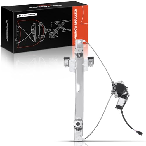 A-Premium Rear Passenger Side Power Window Regulator with Motor (2-Pin) - style: Rear Passenger (RH)