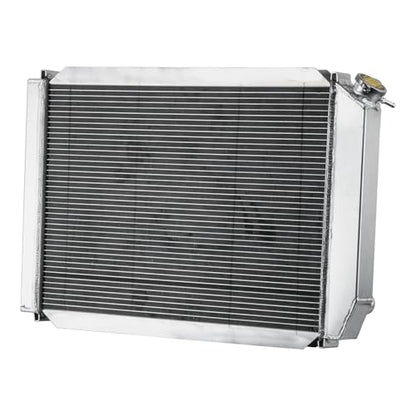 3 Row Radiator Shroud Fan for Ford Mustang GT LX 5.0L V8 MT 1979-1993 Aluminum Radiator with Fan Replacement 3 Rows Radiators Fans - size: 3 Row Radiator+Shroud Fan(MT)
