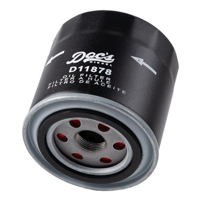 Doc's Diesel Oil Filter D11878 | Compatible with Chevrolet/GMC 6.6L Duramax 2500HD, 3500HD 2020+ | Replaces PF26 (Pack of 2) - size: 2-Pack