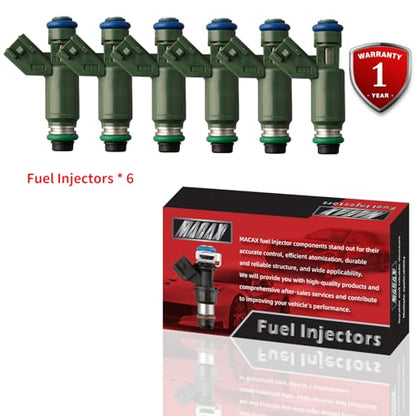 Set of 6 Fuel Injectors C2S8062 852-12234 Replacement - size: 852-12234