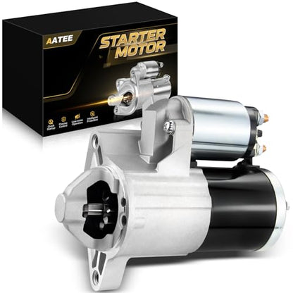 AATEE 17948 Starter for:-Dodge Durango 2011-2020 5.7L for:-Jeep Commander 2006-2010 Grand Cherokee 2005-2020 for:-Ram 1500 09-20 5.7L V8 12V 1.4KW 10 Teeth OE# 17948N 56044736AB 56044736AC8 - style: 17948