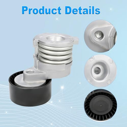 Belt Tensioner Assembly Compatible with BMW 550i 650i 750i 760Li Alpina - size: 11287549873