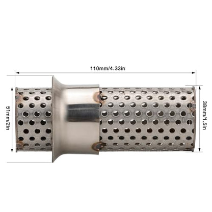 Universal Motorcycle DB Killer 51mm 2 Inch Exhaust Baffle - size: Style D