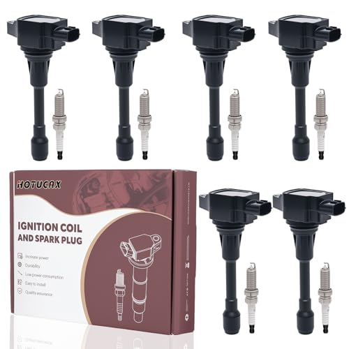 UF617 Ignition Coil Pack & 90174 Iridium Spark Plugs Set - size: UF617 & Spark Plugs