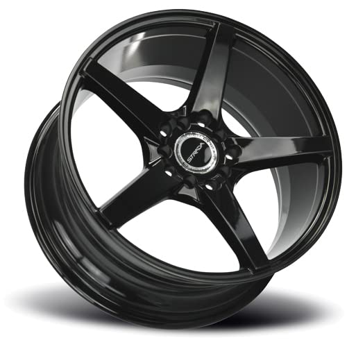 STRADA PERFETTO Custom Wheel - 24x10, 24 Offset, 6x139.7 Bolt Pattern, 87.1mm Hub - Gloss Black Rim